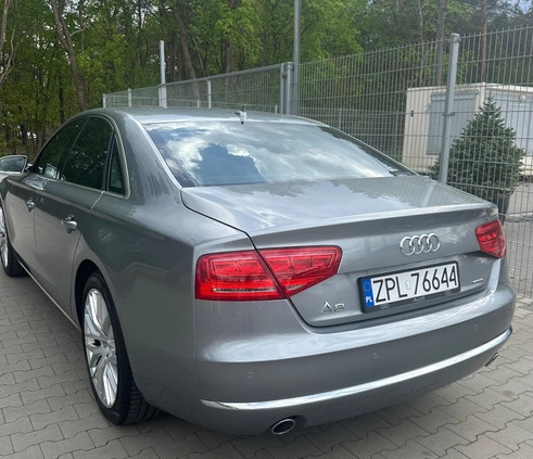 Audi A8 cena 79600 przebieg: 225300, rok produkcji 2012 z Kosów Lacki małe 254